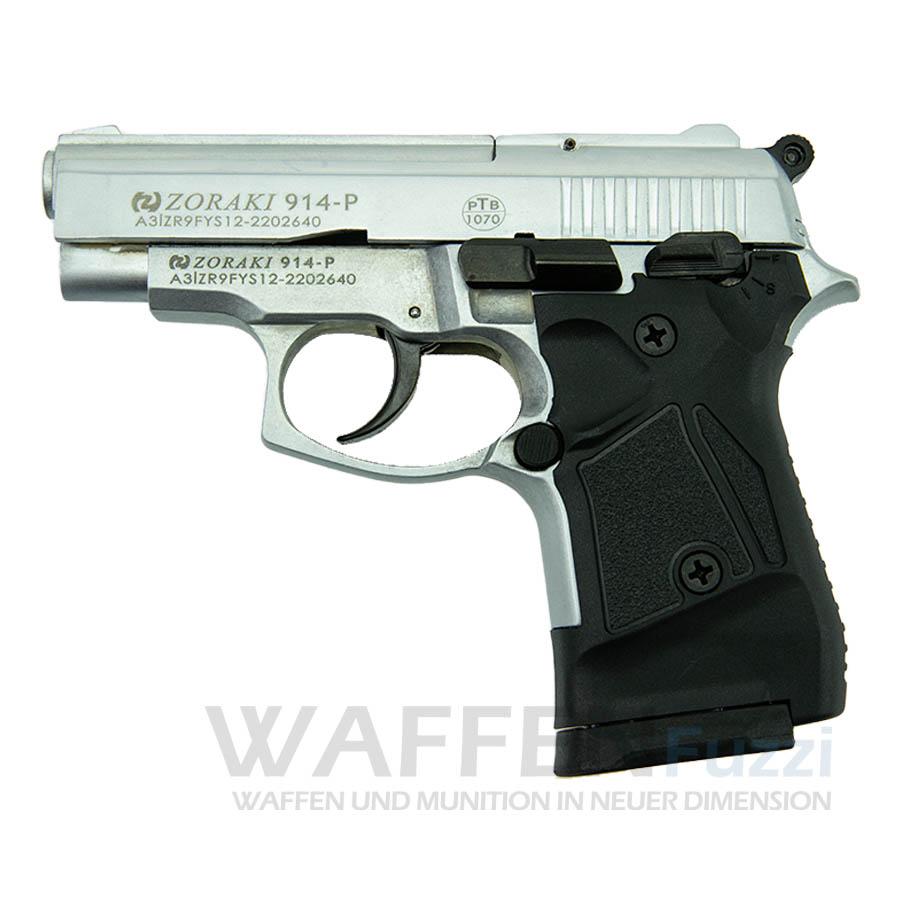 Zoraki 914 Schreckschusswaffe 9mm, Satina-Optik Zoraki 914 Schreckschusswaffe 9mm, Satina-Optik