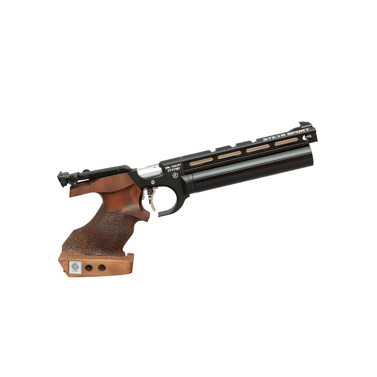 Steyr EVO 10 COMPACT Schwarz Matchpistole 4,5mm Diabolo