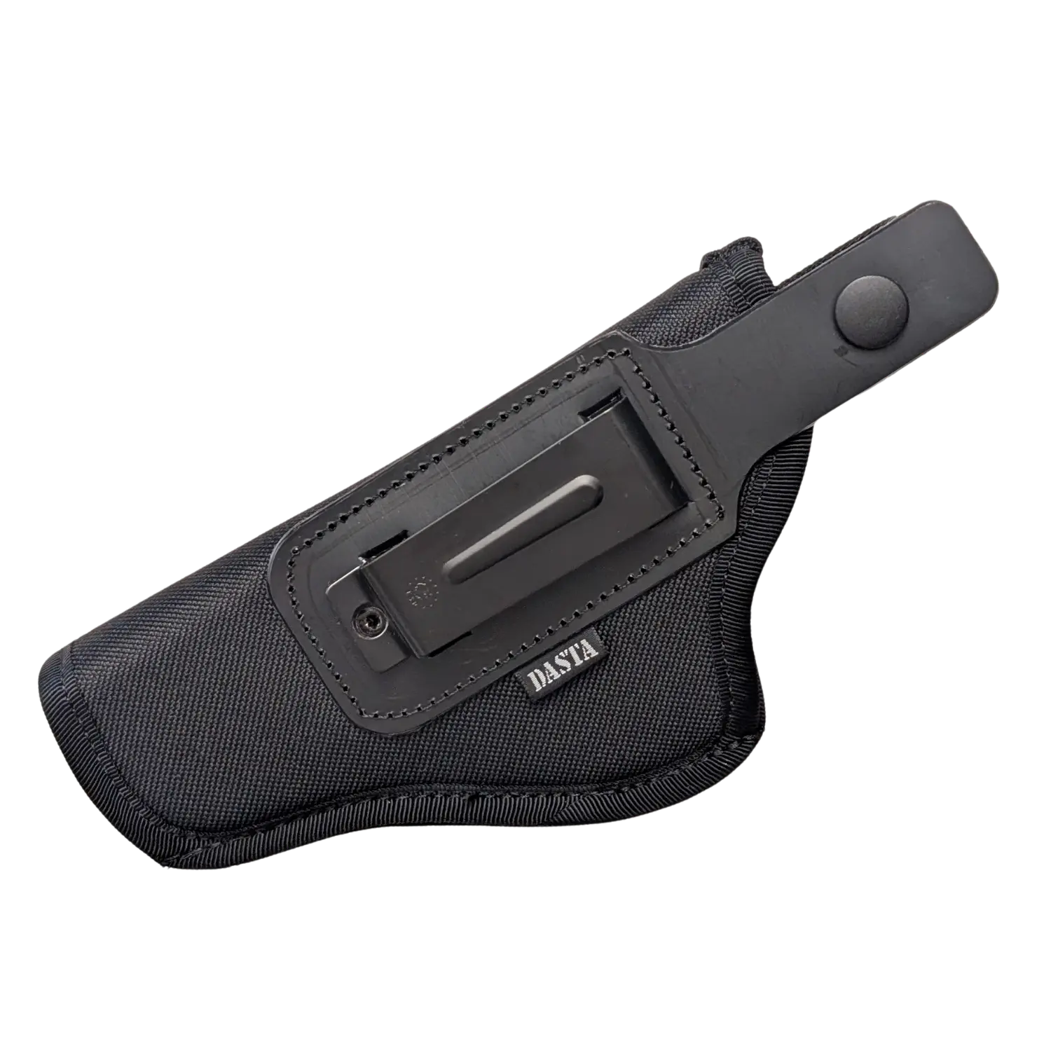 Nylon-Gürtelholster mit Clip für Pistolen Kal. 9mm Schwarz