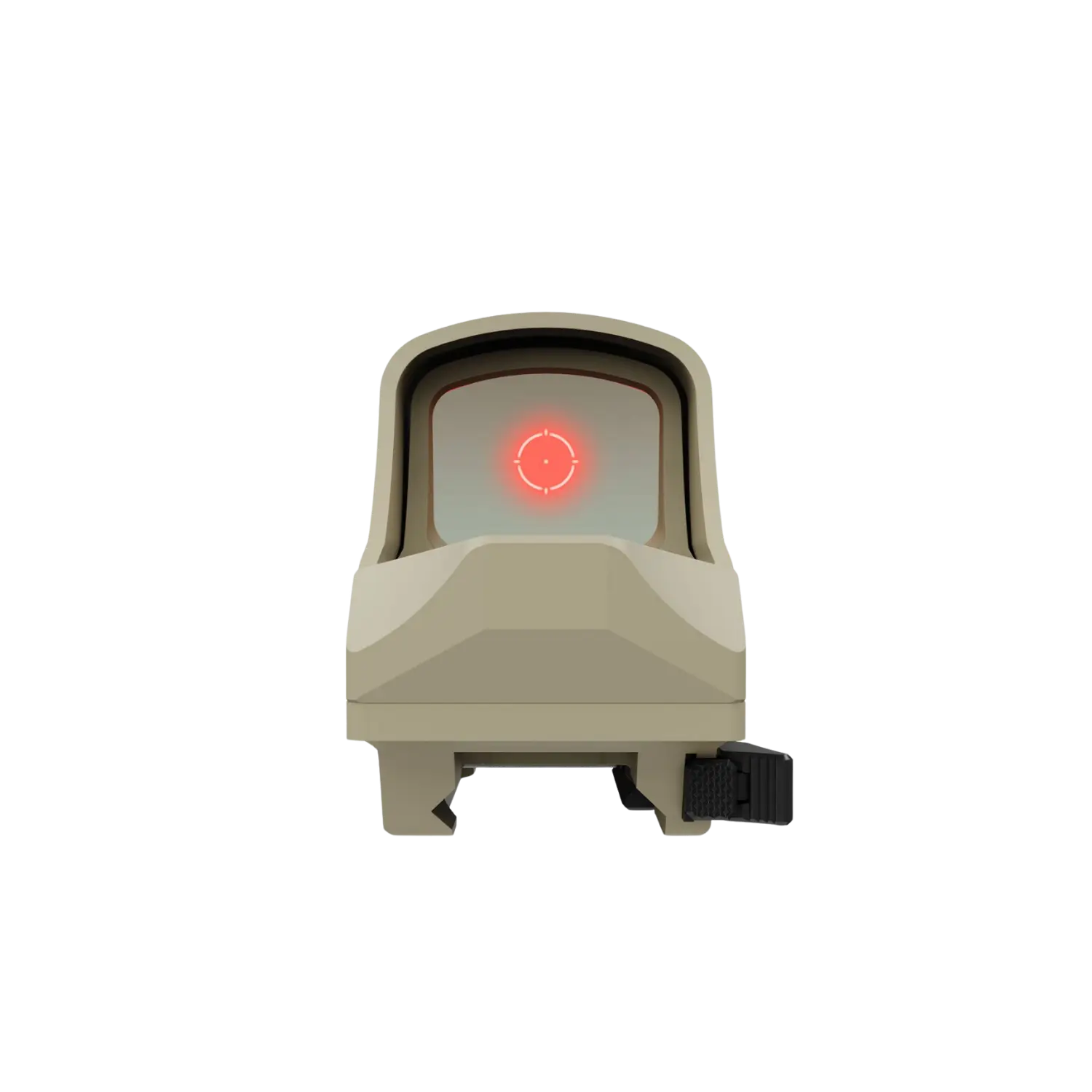 Holosun Set HS510C Reflexvisier in sandfarben mit rotem Leuchtpunkt und HM3X Vergrößerungsglas