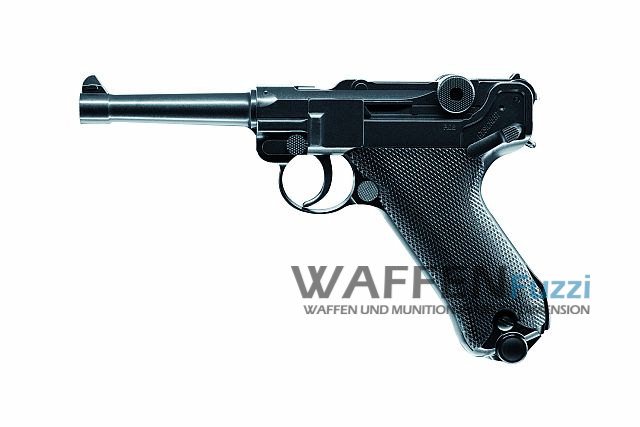 0b63dfc400f68a6179b224b3b89e1a22 Legends P08 CO2 Pistole 4,5 mm BB, brüniert