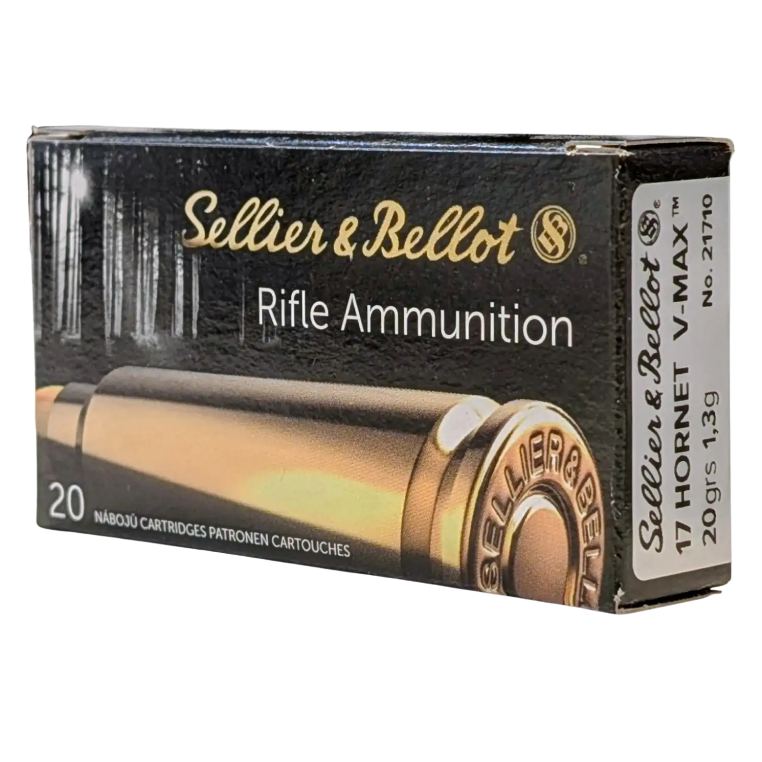 S&B .17Hornet V-Max 20gr. 20-Schuss