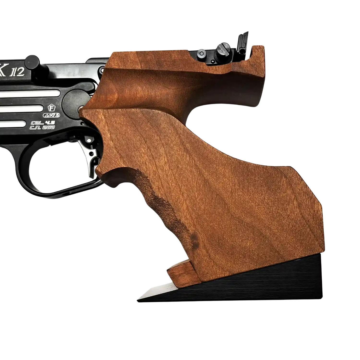 Pardini K12 Absorber Auflage Pressluftpistole Kaliber 4,5mm All Black Gr. M