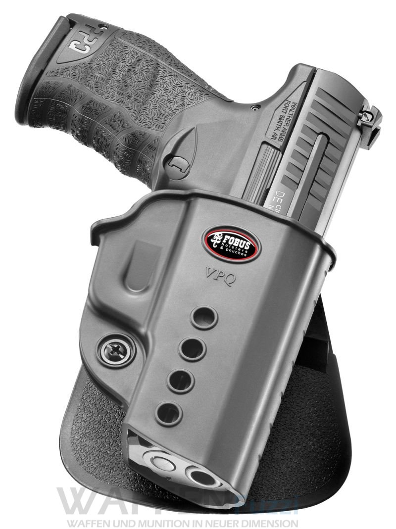 VPQ Fobus Evolution Paddle Holster VP9 / PPQ M2 / K100-MK12 mit Ziehwinkelverstellung