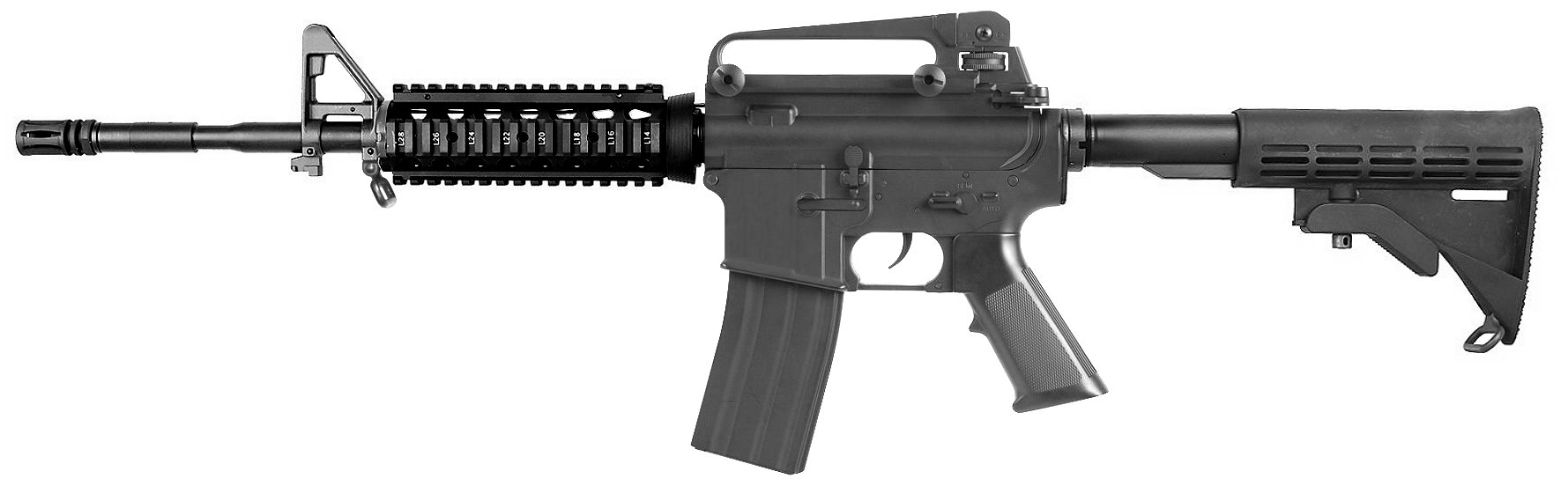 M4A1 RIS Carbine Vollmetall Kaliber 4,5mm Stahl BB M4A1 RIS Carbine Vollmetall Kaliber 4,5mm Stahl BB