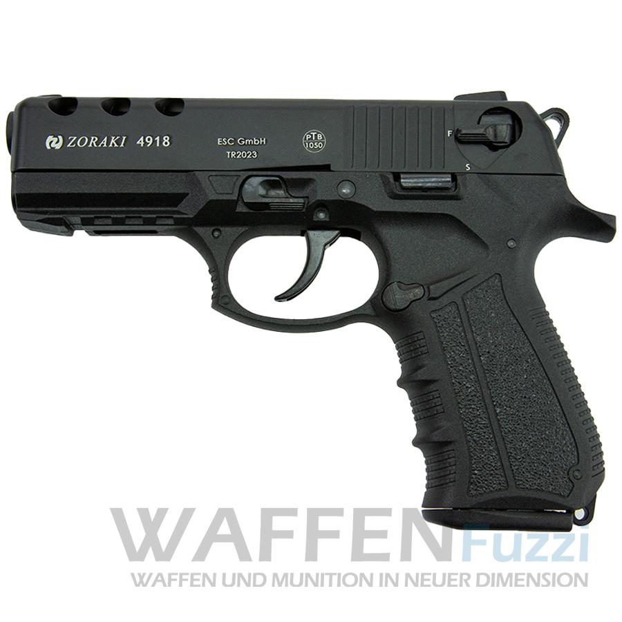 Zoraki 4918 Schreckschusspistole schwarz Kaliber 9mm P.A.K.