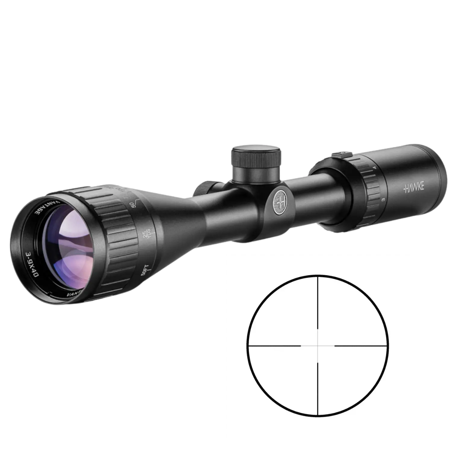Hawke Vantage 3-9x40AO Duplex Zielfernrohr Parallaxe ab 9 Meter