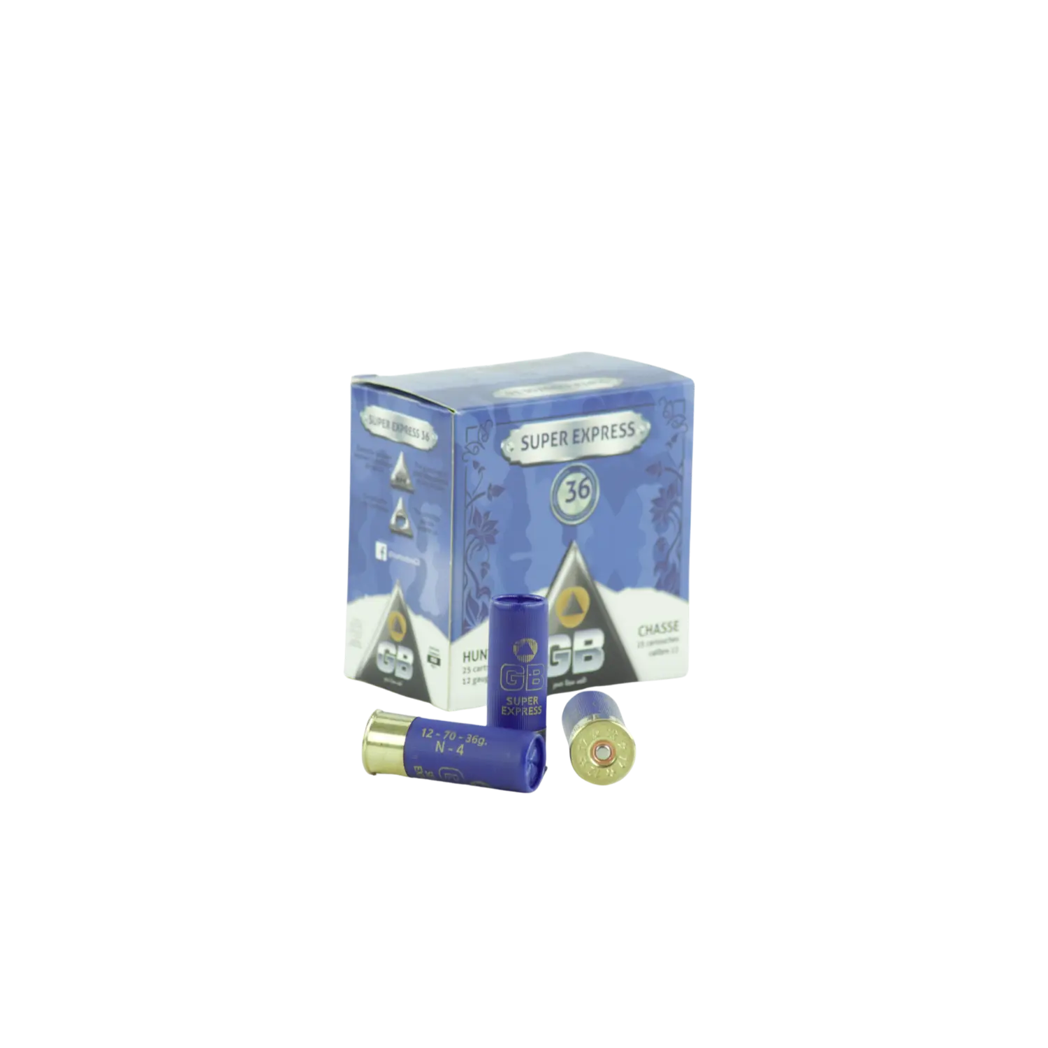 GB Super Express 12/70 36g 3,25mm 25 Schuss