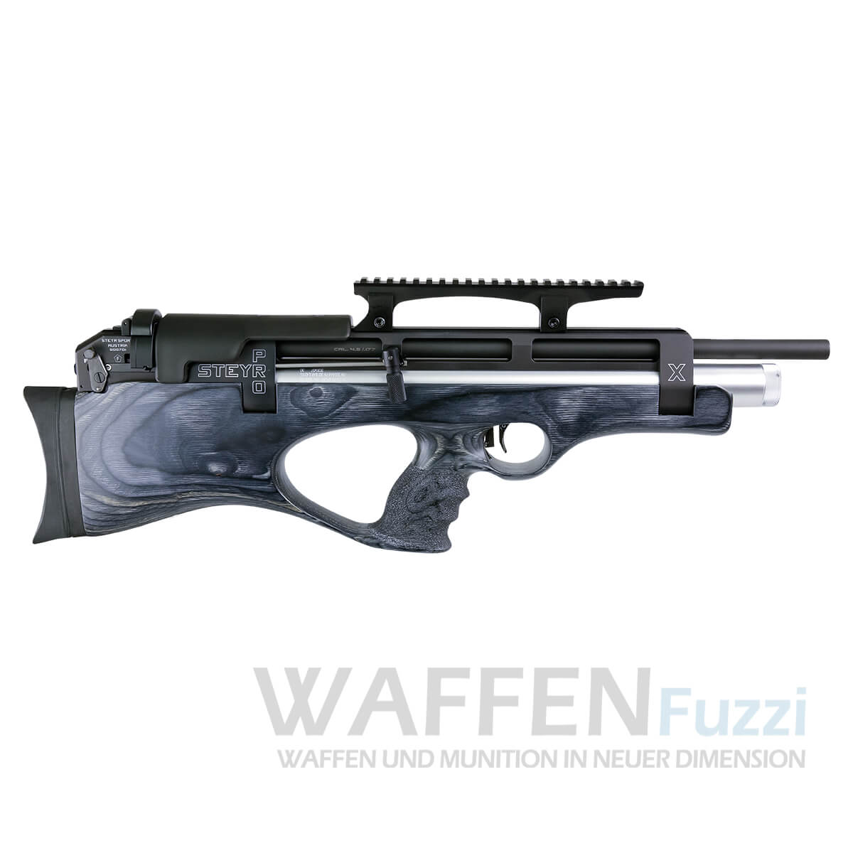Steyr Pro X Scout Pressluftgewehr Bullpup Kaliber 4,5mm / 5,5mm Schihtholz rechts