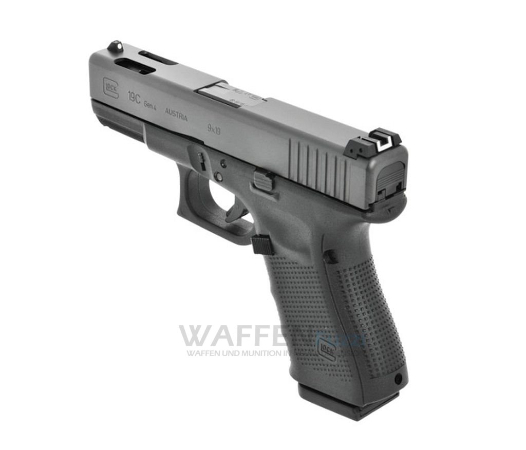 Glock 19C Integral Parallel Port Compensation System Kaliber 9mm Luger