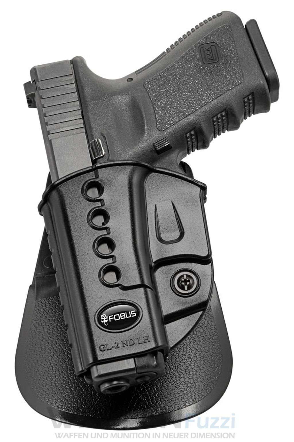 GL-2ND-LH Fobus Evolution Paddle Holster LINKS für Glock Kompakt Pistolen
