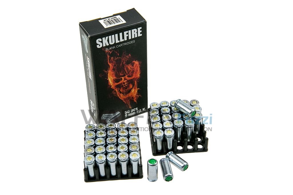 Skullfire 9 mm P.A.K. 50 Schuss