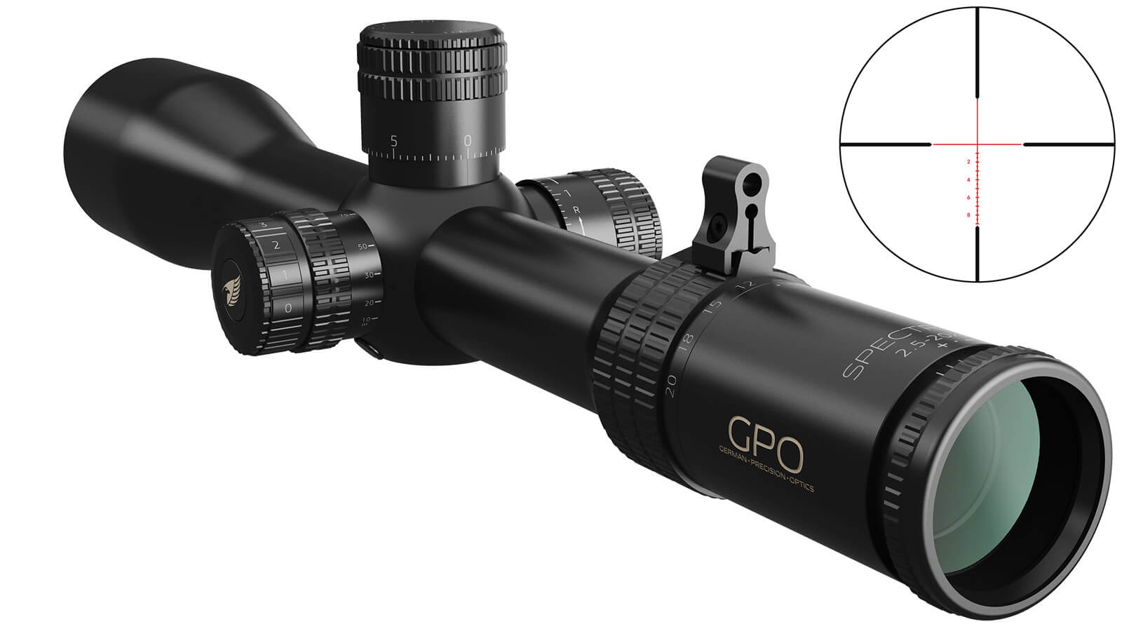 GPO Spectra™ 8x 2,5-20x50i BRi (FFP)