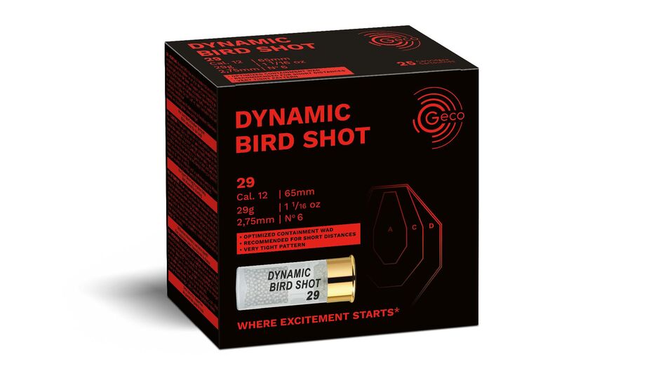 Dynamic Bird Shot 25 Schuss Kaliber 12/65 I 29g Dynamic Bird Shot 25 Schuss Kaliber 12/65 I 29g