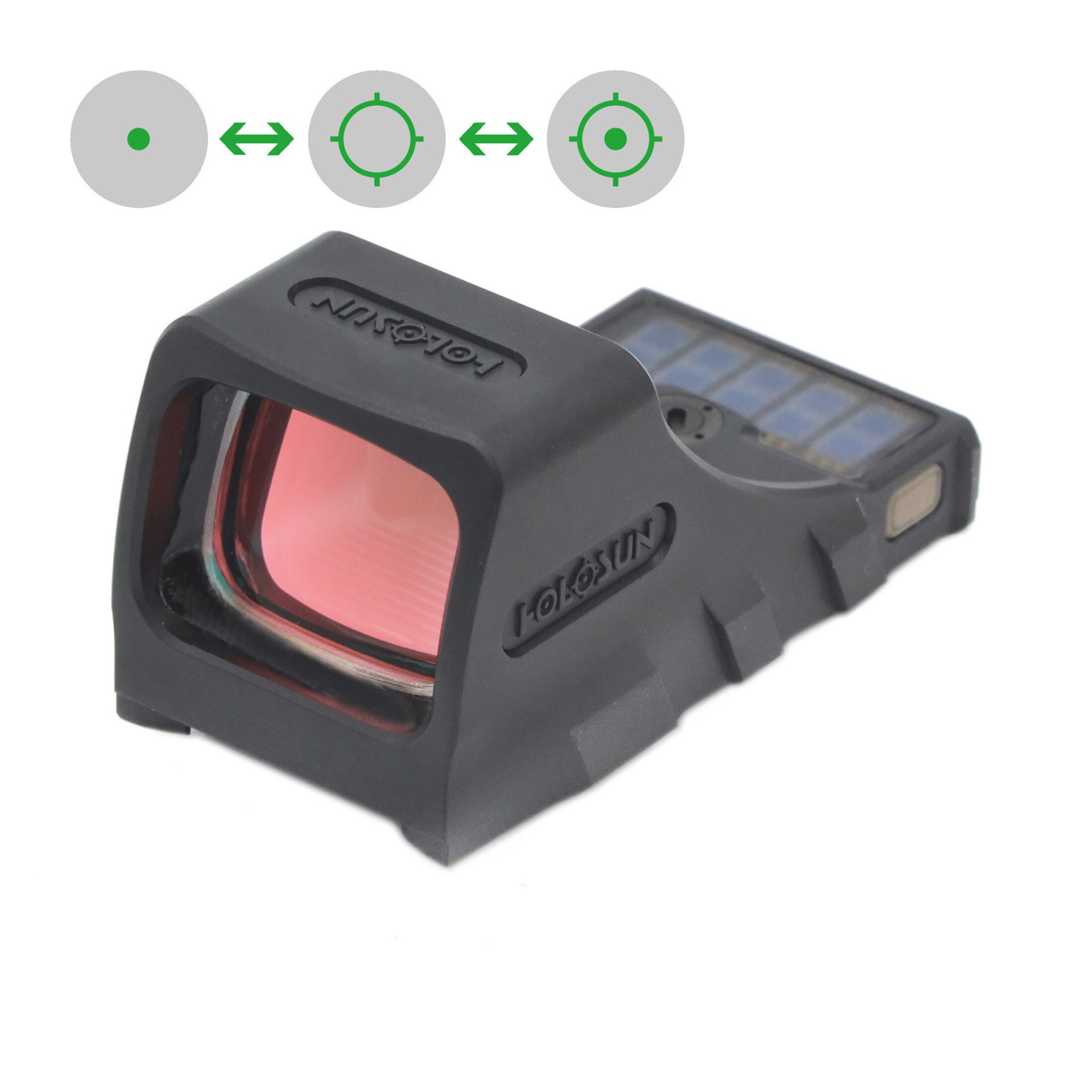 Holosun SCS-PDP-GR Offenes grünes Reflexvisier / Rotpunktvisier Holosun SCS-PDP-GR Offenes grünes Reflexvisier / Rotpunktvisier