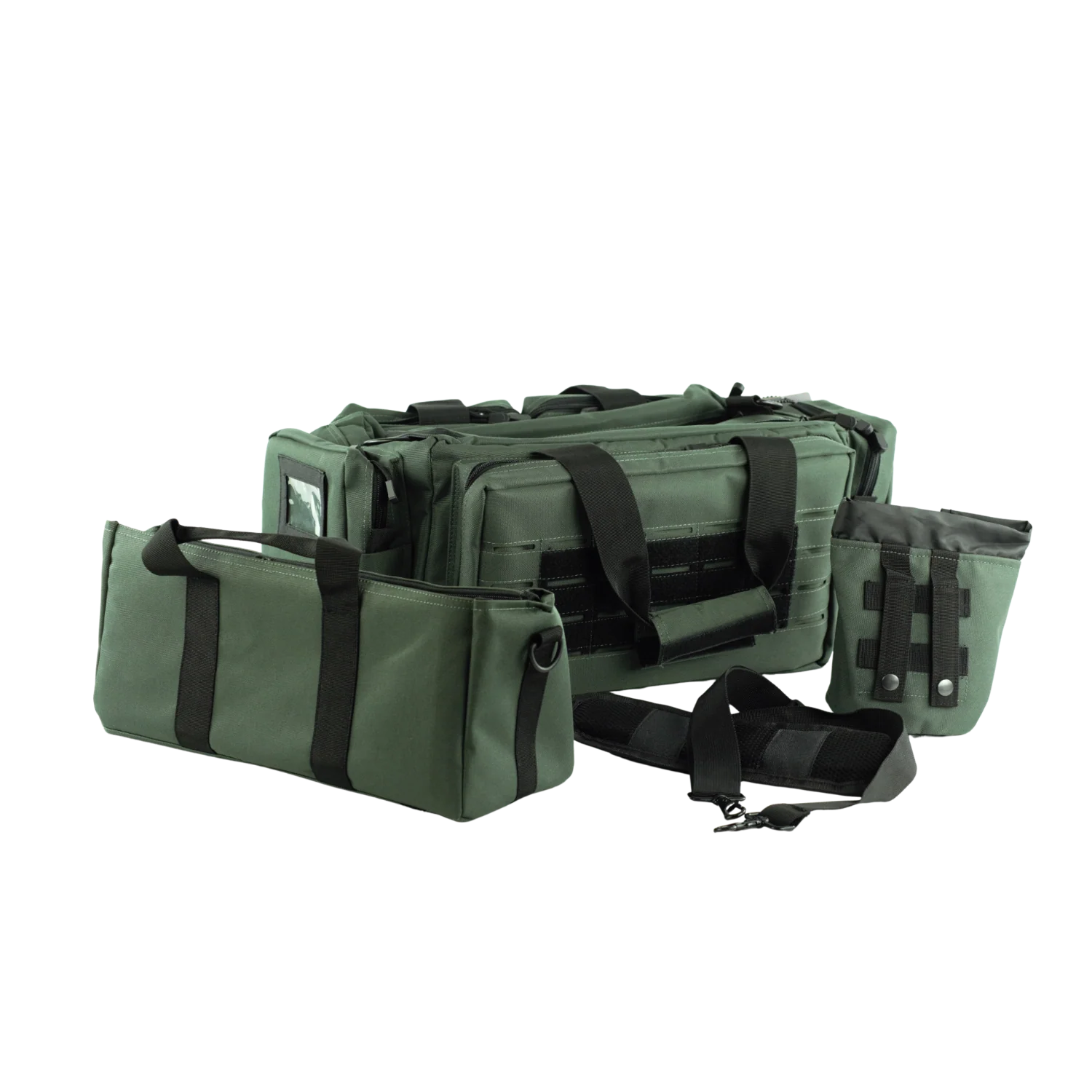 Range Shooting Bag Tragetasche Grau-Grün