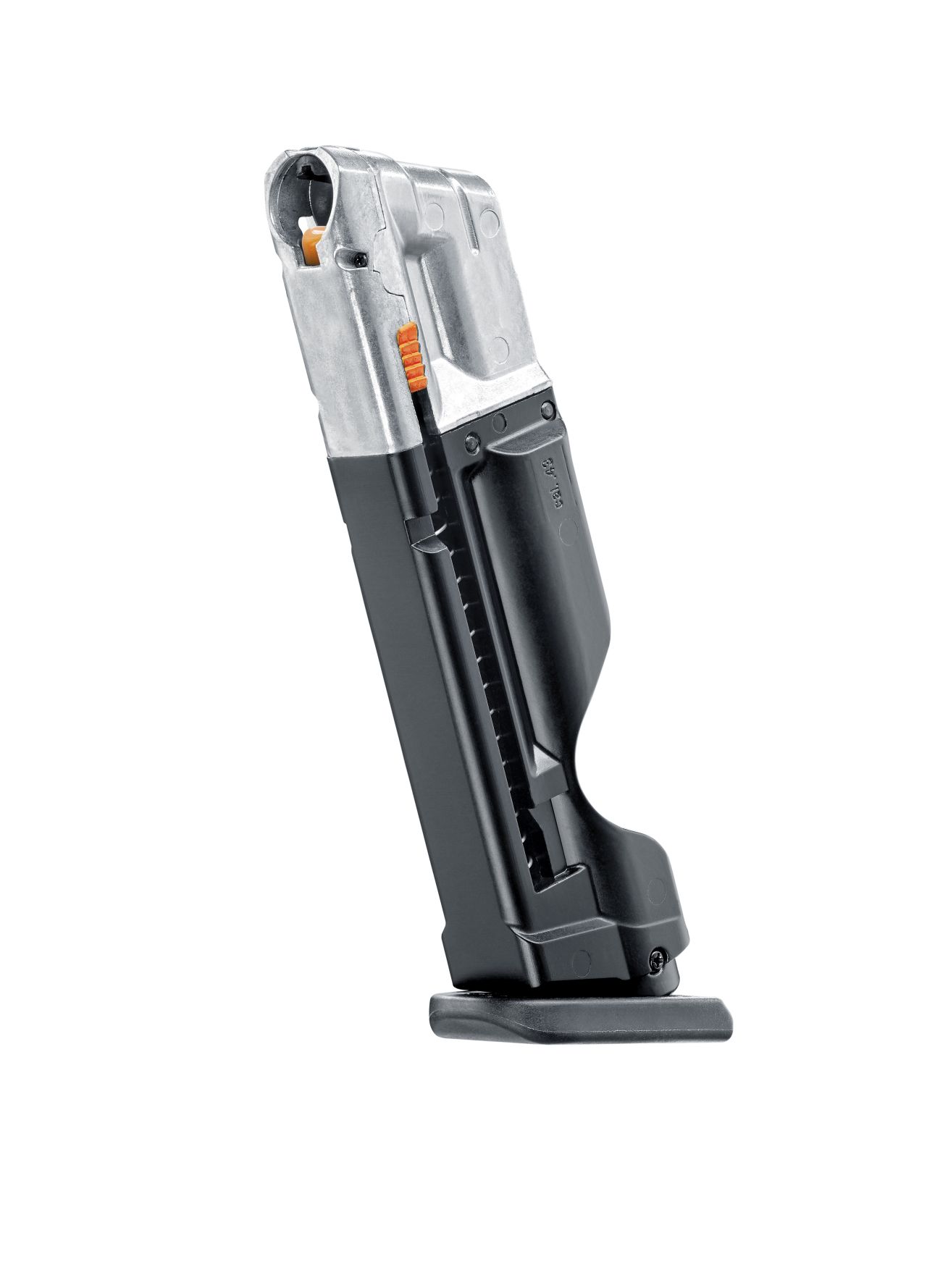 211-100_Glock17Gen5_Magazin_persp_rert Ersatzmagazin Glock 17 Gen5 T4E RAM Marker 8 Schuss Kaliber .43