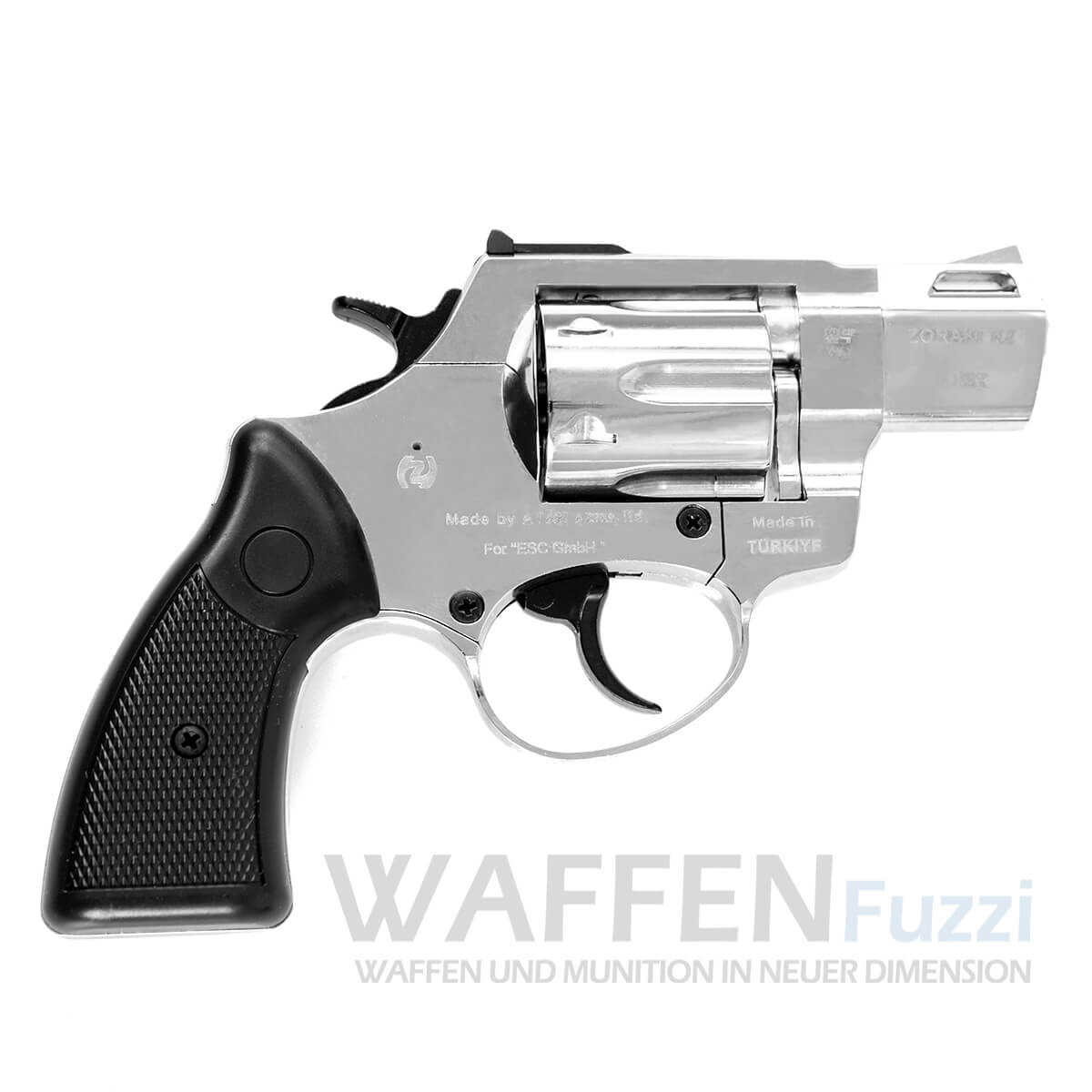 Zoraki Revolver Kaliber 9mm R.K. chrom 2 Zoll