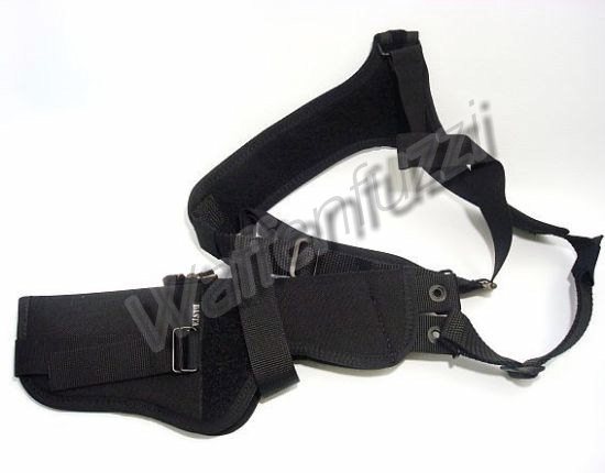 310ff2bdf67199fc824200744a822042 Schulterholster für 4" Revolver