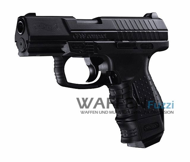 Walther CP99 compact CO2 Pistole 4,5 mm BB, brüniert