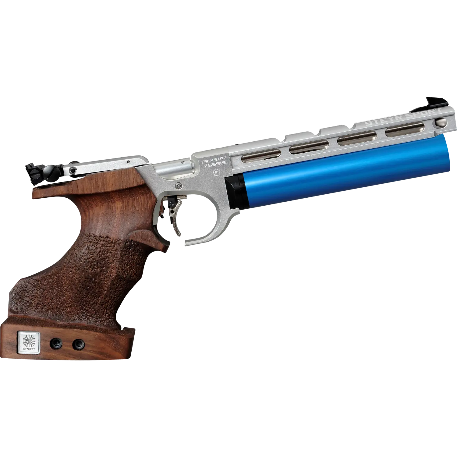 Steyr EVO 10 COMPACT Silber Matchpistole 4,5mm Diabolo