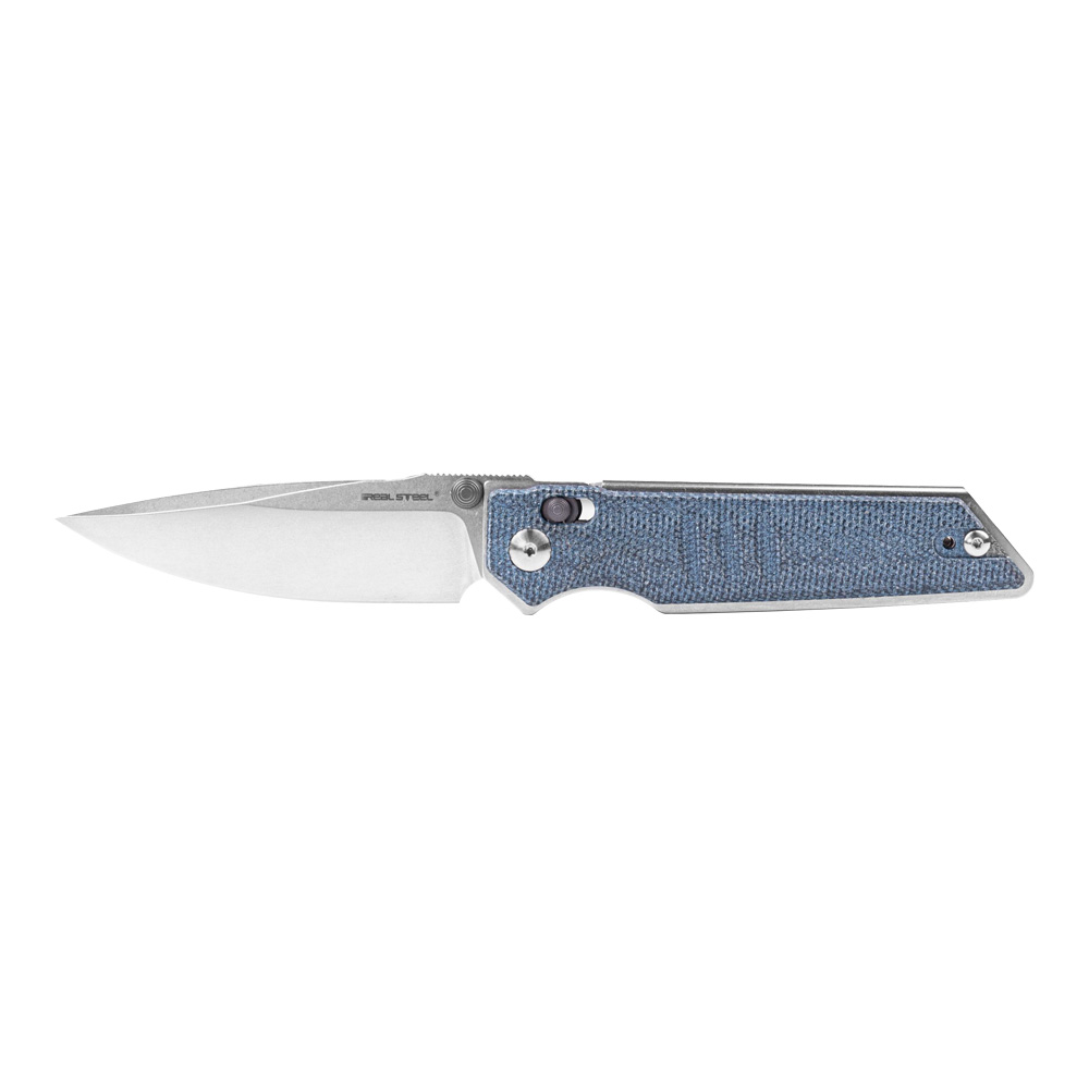 Real Steel Sacra Blue Denim Micarta