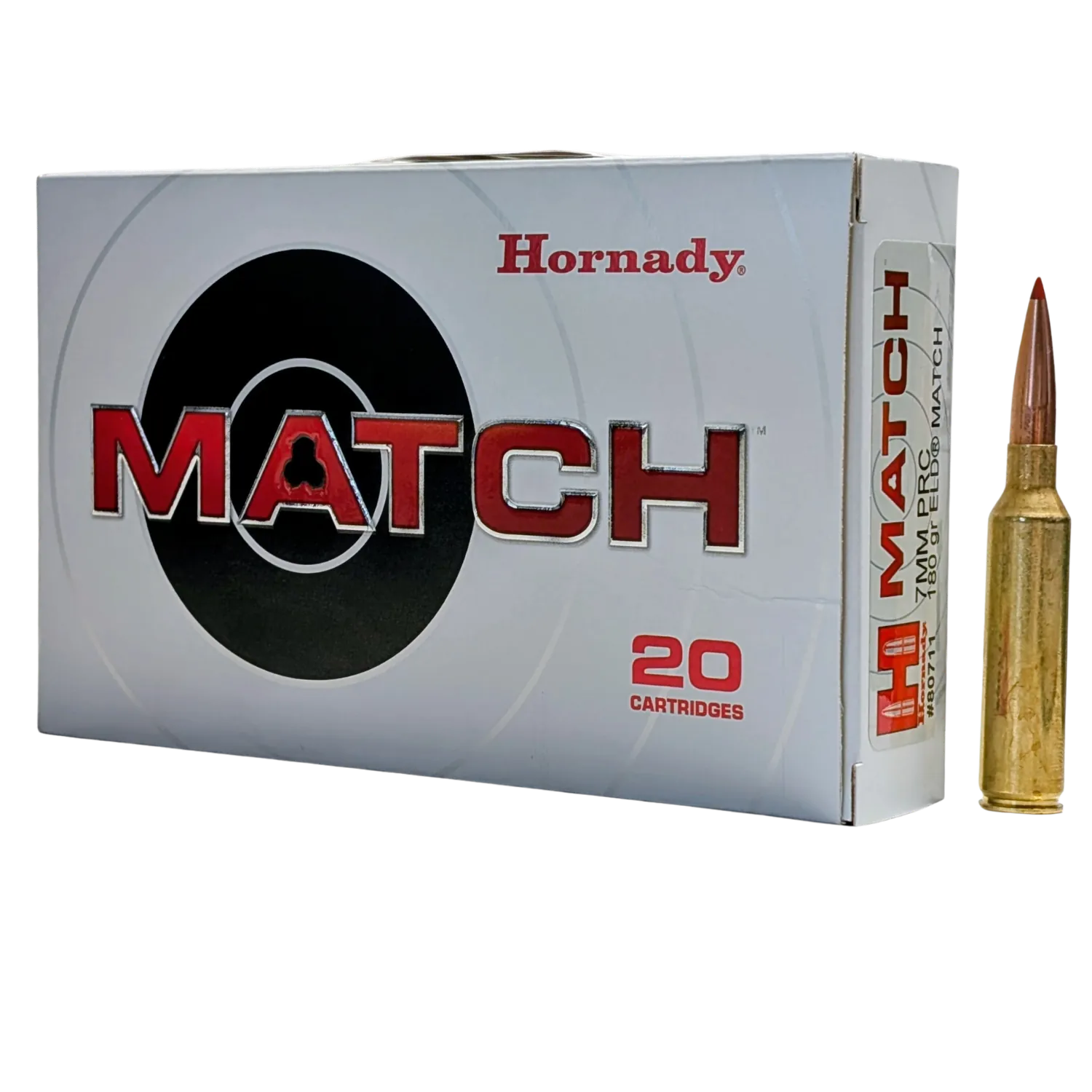 Hornady 7mm PRC ELD Match 180gr 20-Schuss