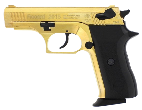 Record Mod. 2015 Schreckschusswaffe 9mm Gold Record Mod. 2015 Schreckschusswaffe 9mm Gold