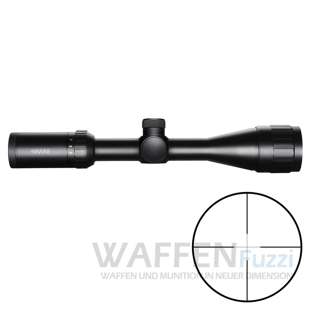 Hawke Vantage 3-9x40AO Parallaxe Stoßfest und Stickstoffgefüllt