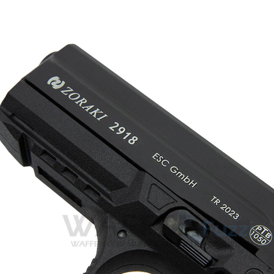 Zoraki 2918 Schreckschusspistole schwarz Kaliber 9mm P.A.K.