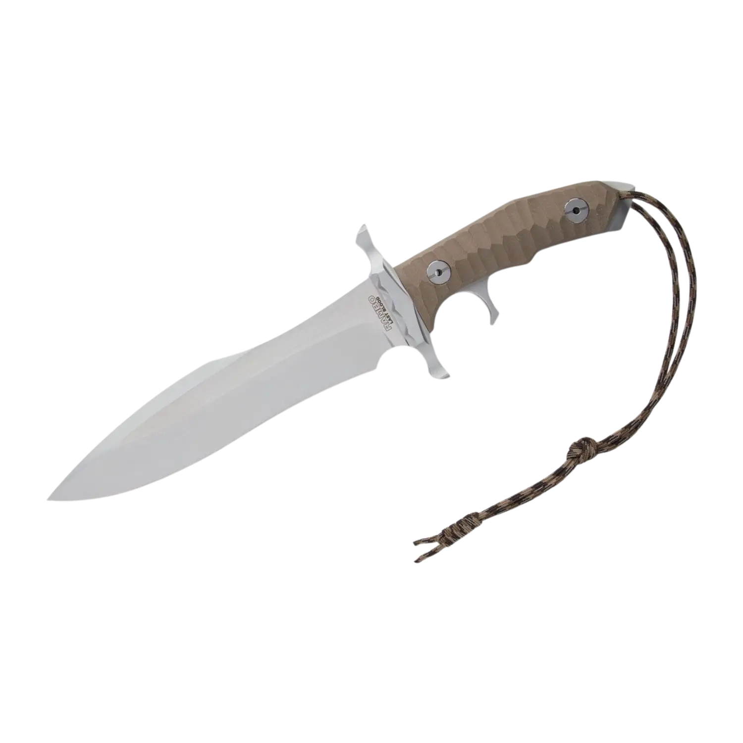 Rambo UC Last Blood Heartstopper Messer mit gezacktem Griff und Paracord-Schlaufe