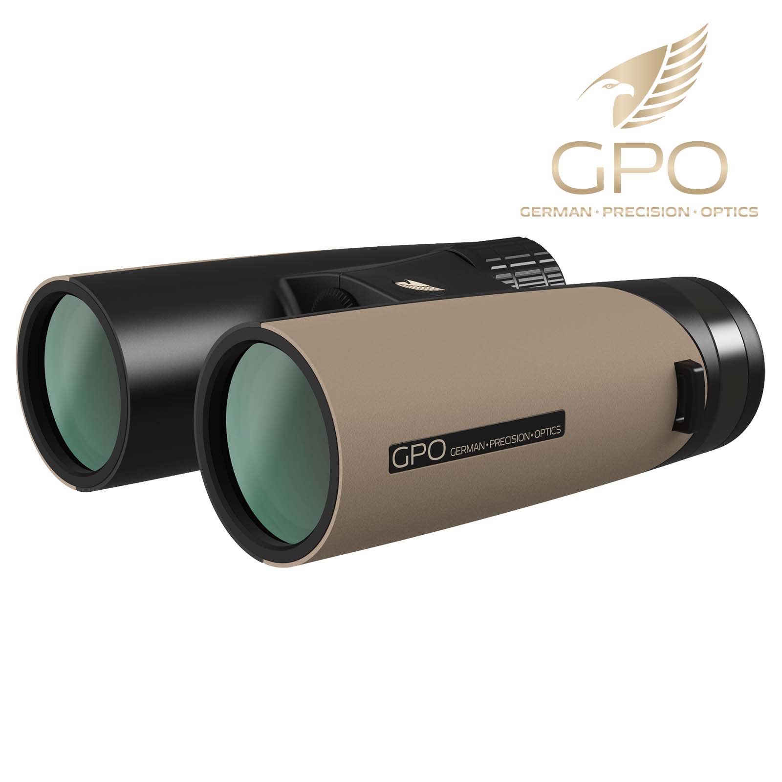 GPO Fernglas Passion ED 8x42 Sand/Schwarz