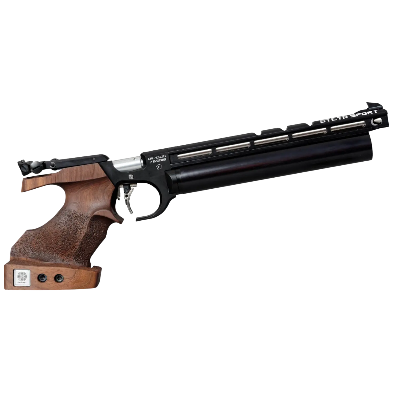 Steyr EVO 10 Schwarz Matchpistole 4,5mm Diabolo