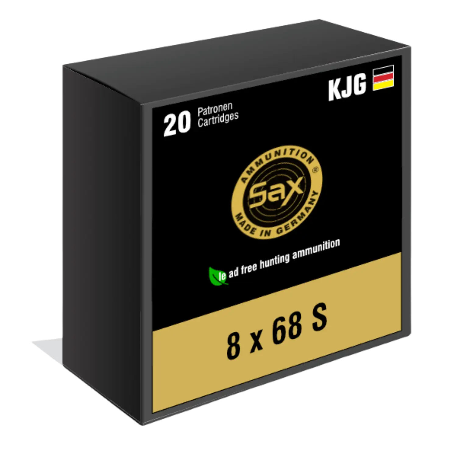 SAX 8x68S KJG-SR 126gr 20 Schuss