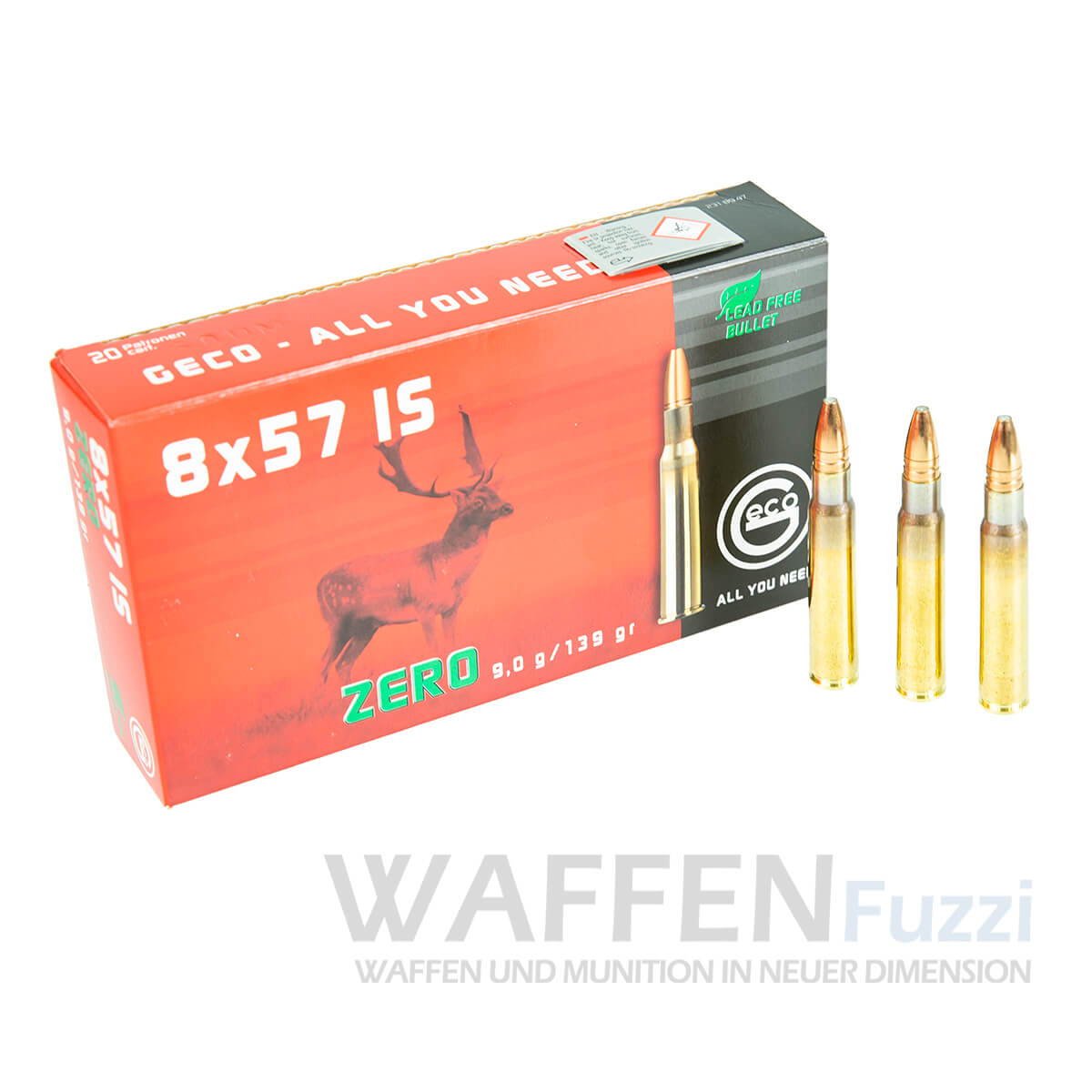 PP2_0888-copy Geco Zero zuverlässige Büchsenpatronen 139gr 20 Schuss Kaliber 8x57IS