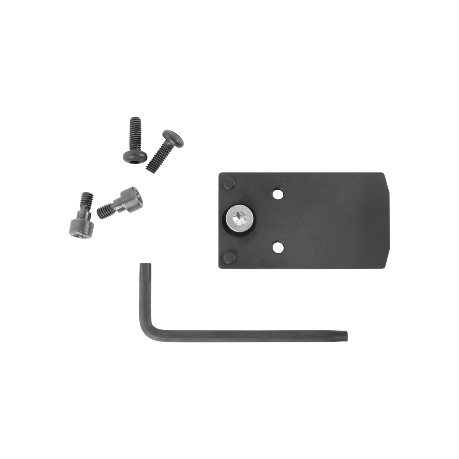 Sig Sauer ROMEO1 Pro Adapterkit P226 X Serie Metallplatte mit Schrauben und Inbusschlüssel