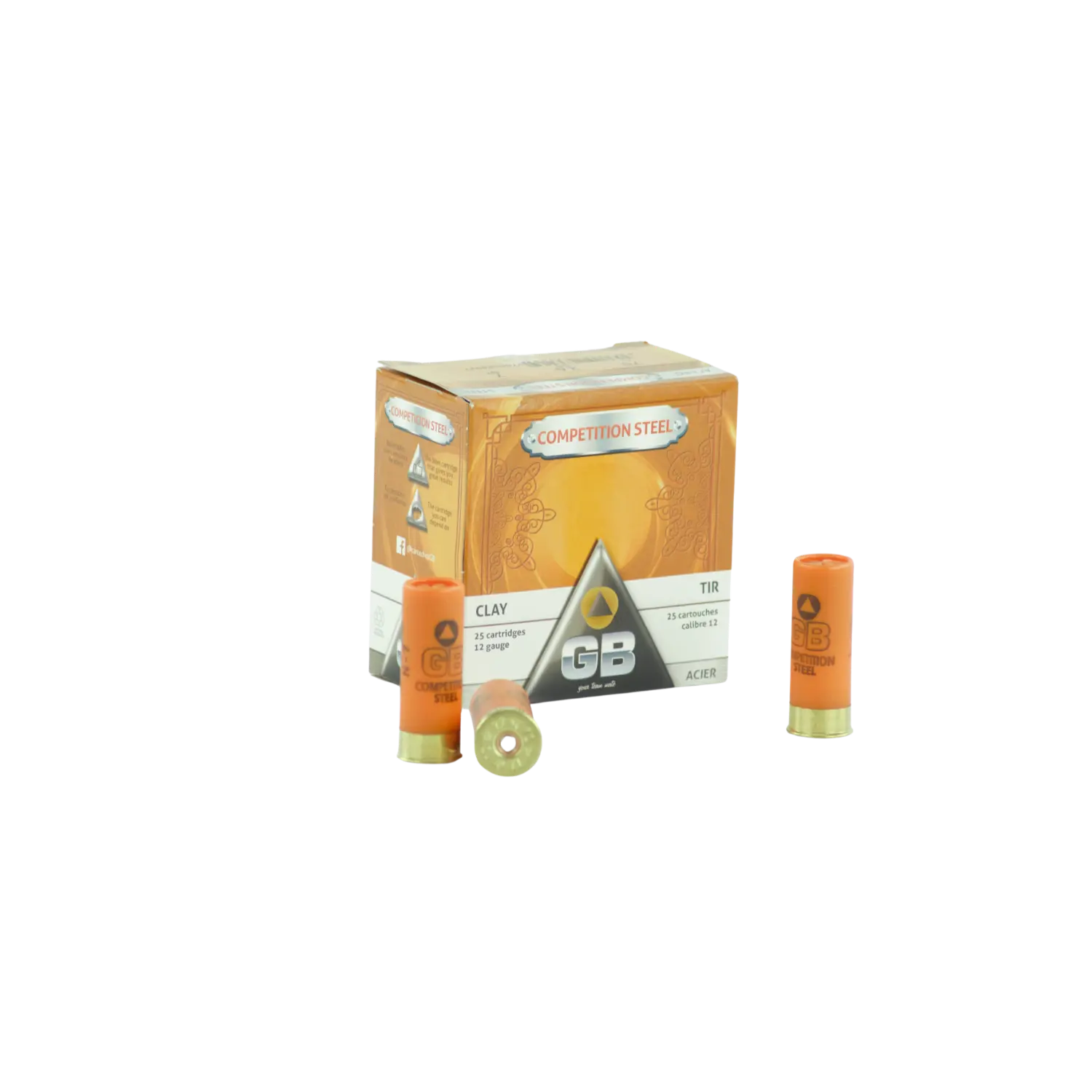 GB T-10 Competition Steel 12/70 24g 2,5mm 25 Schuss