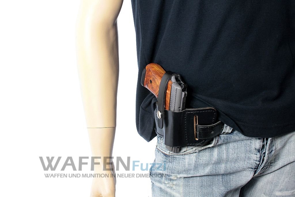 Gürtelholster Belt-Slide mit Gürtelschlaufe für Zoraki, Walther, ISSC M22, Röhm u.v.m.